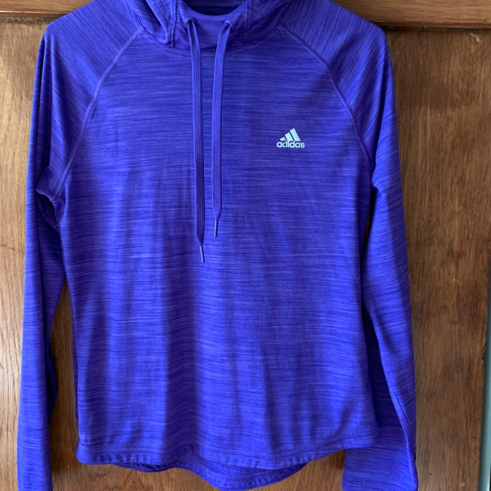 Purple Adidas Running Jacket